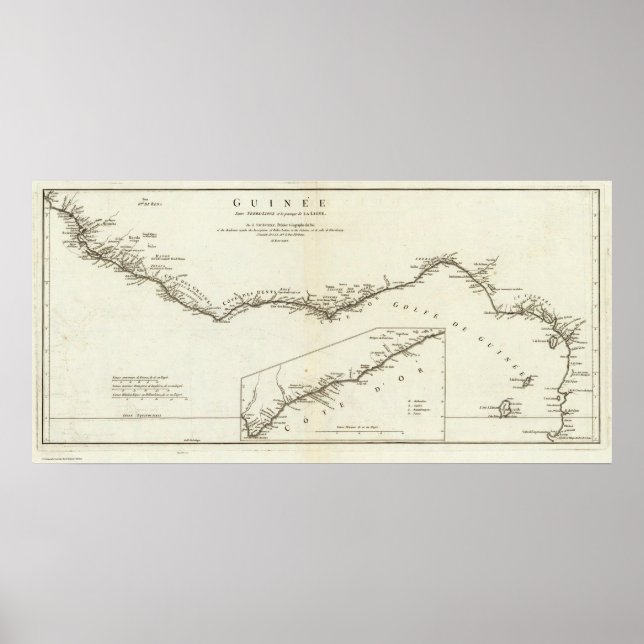 Zentralwestafrika Poster (Vorne)