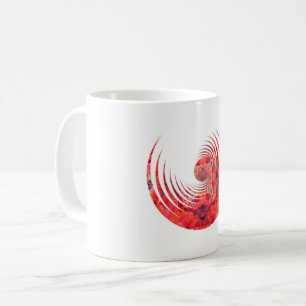 Zentrierte Keramiktasse Kaffeetasse