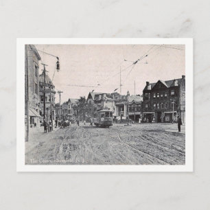 Zentrum, Bloomfield, New Jersey, Vintage Postkarte