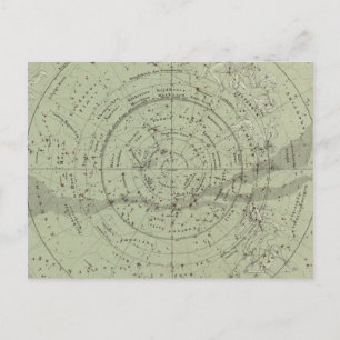 Zentrum der Karte des südlichen Luftraums