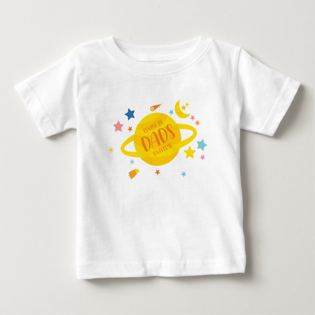 Zentrum des Universums Vaters Baby T-shirt (Vorderseite)