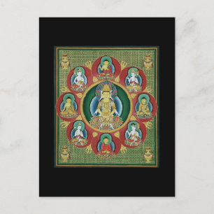 Zentrum eines Taizokai Mandala Postkarte