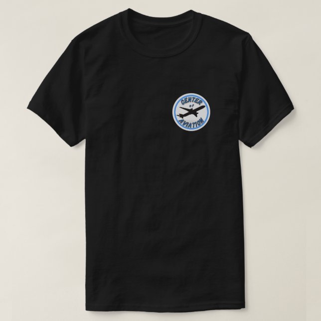 Zentrum für Luftfahrt - Kommunikation über die Luf T-Shirt (Design vorne)