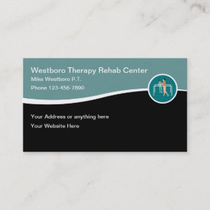 Zentrum für medizinische Physiotherapie und Rehabi Visitenkarte