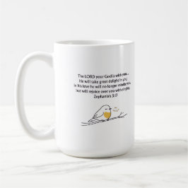 Zephanja 3:17 Christlicher Becher | Glaubensgesche Kaffeetasse