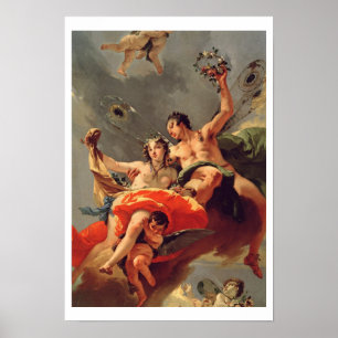 Zephyr and Flora Poster