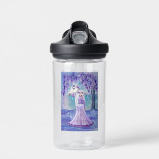 Zephyr Einhorn- und Märchenkunst von Renee Lavoie Trinkflasche