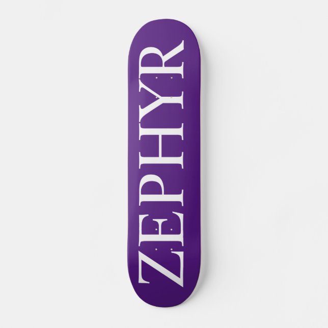 ZEPHYR TRIBUTE Skateboard (Vorderseite)