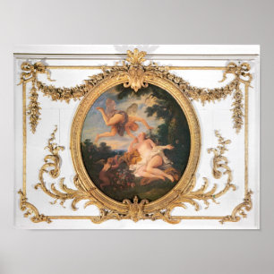 Zephyr und Flora aus der Salle de Conseil Poster