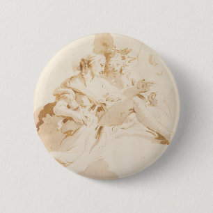 Zephyr und Flora Button