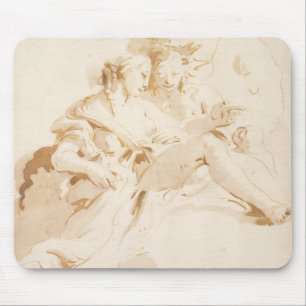 Zephyr und Flora Mousepad