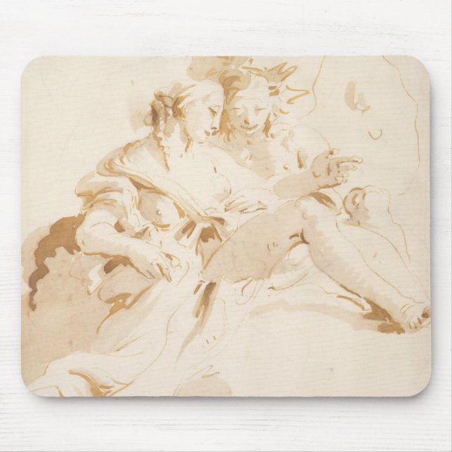 Zephyr und Flora Mousepad (Vorne)