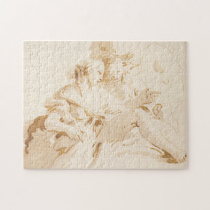 Zephyr und Flora Puzzle