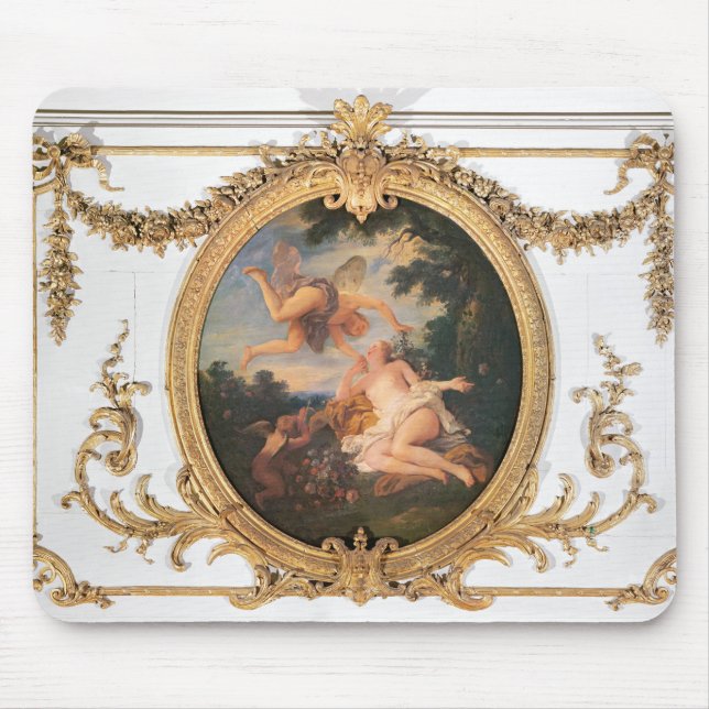 Zephyr und Flora, von Salle de Conseil Mousepad (Vorne)