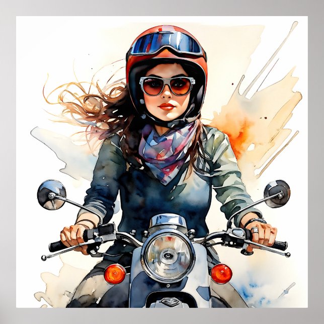 "Zephyra" "Vento Dolce" - Sweet Wind Poster (Vorne)