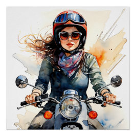 "Zephyra" "Vento Dolce" - Sweet Wind Poster