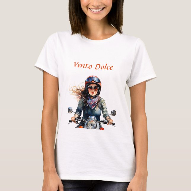 "Zephyra" "Vento Dolce" - Sweet Wind T-Shirt (Vorderseite)