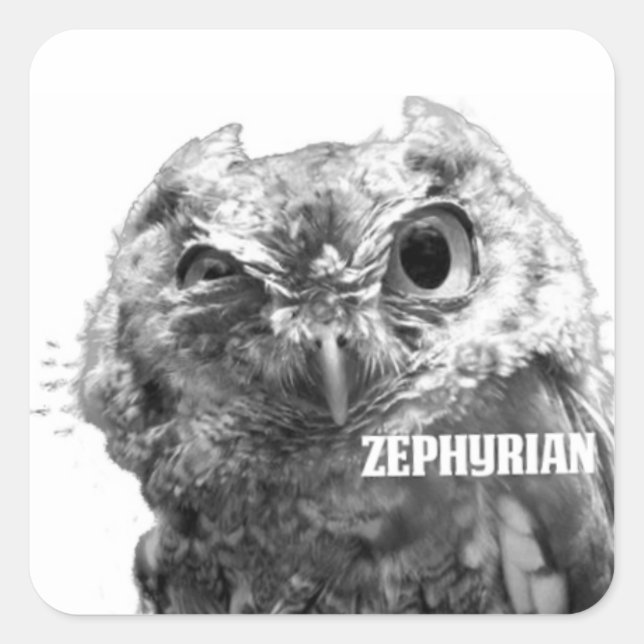 Zephyrian Owl Stickers (Vorderseite)