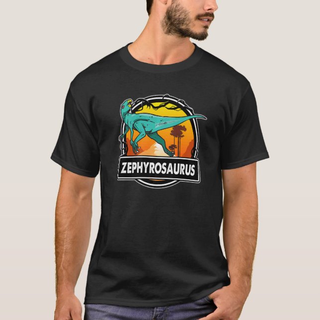 Zephyrosaurus Dinosaur Prehistoric Dinosaurs T-Shirt (Vorderseite)