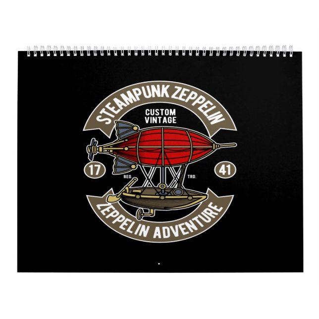 Zeppelin-Abenteuer Kalender (Titelbild)