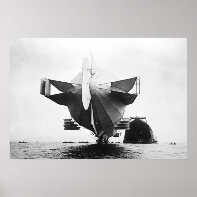 Zeppelin Airship Poster (Vorne)