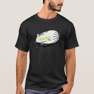 Zeppelin Flight Badyear Blimp T-Shirt