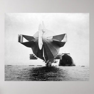 Zeppelin-Heck: 1908 Poster