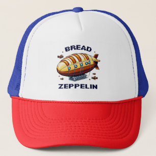 Zeppelin - Pixel Art Airship Retro Design Truckerkappe