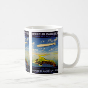 Zeppelin-Reisen ~ Über See und Land Tasse