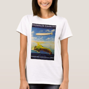 Zeppelin-Reisen ~ Übersee und Land T-Shirt