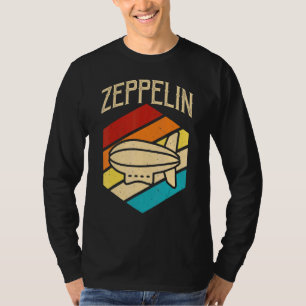 Zeppelin Retro Vintage Sonnenuntergang 70er 80er D T-Shirt