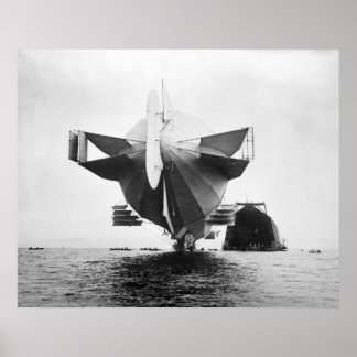 Zeppelin Stern: 1908 Poster