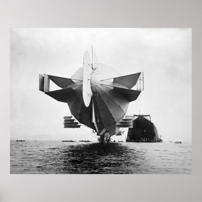 Zeppelin Stern: 1908 Poster (Vorne)