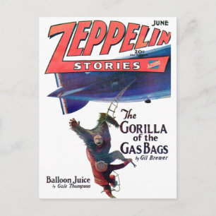 Zeppelin Stories Postkarte
