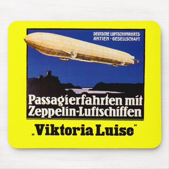 Zeppelin Viktoria Mousepad (Vorne)
