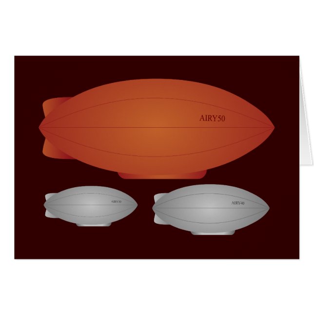 Zeppeline (Vorderseite (Horizontal))