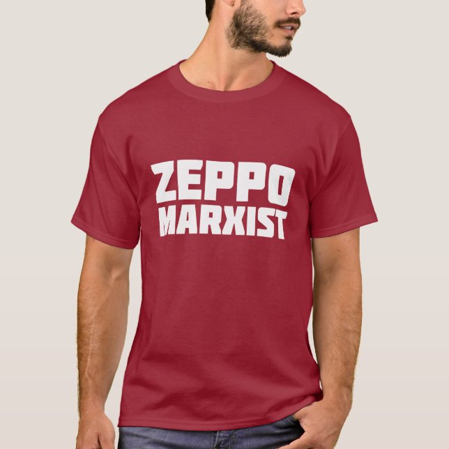 ZEPPO MARXIST-T - Shirt (Vorderseite)