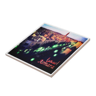 zER004 ASMARA BY Night, Eritrea, Afrika, Fliese