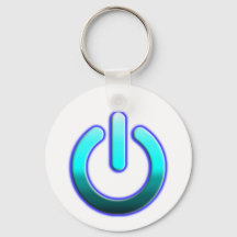 Zer0-Power-Button-Schlüsselanhänger