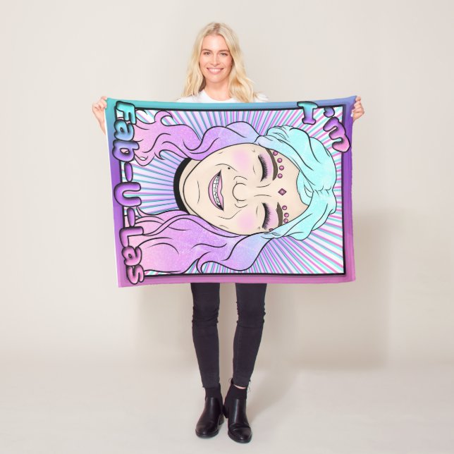 Zer0's Fab-U-Las Fleece Blanket, Small (Beispiel)