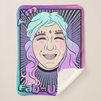 Zer0's Fab-U-Las Small Sherpa Blanket Sherpadecke