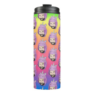 Zer0's Magical Fluffin Unicorn Thermal Tumbler Thermosbecher
