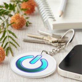 Zer0's Power Acrylic Schlüsselanhänger