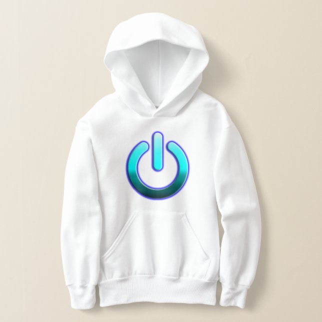 Zer0's Power Kids' Pullover Hoodie (Ablage )