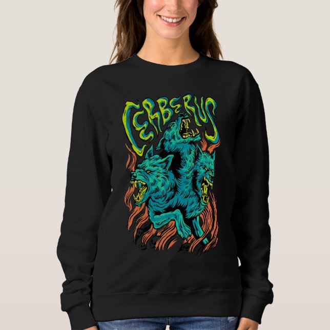 Zerberus Helldog Greece Myths Cerberus Sweatshirt (Vorderseite)