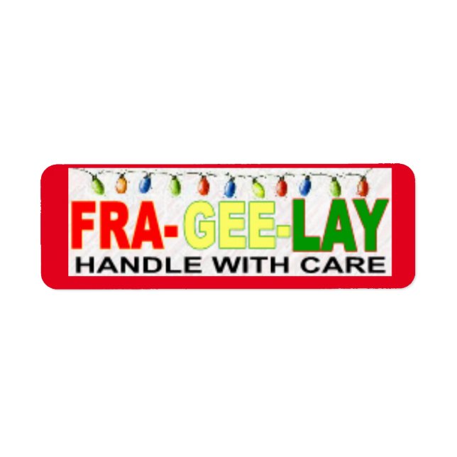 zerbrechlich (Vorne)