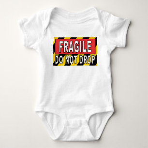 Zerbrechlich - Nicht fallen lassen Baby Strampler