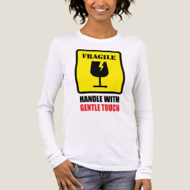 Zerbrechlich - Vorsichtig behandeln Tri-Blend Shirt