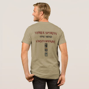 Zerbrechlicher Zustand Fokus Einheit Deutsch Tri-Blend Shirt
