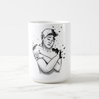 Zerbrochen Kaffeetasse